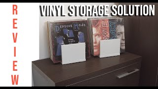 Vinyl Record Storage Holder Display Rack Stand  Shelf display [upl. by Jobe]