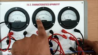 Junction Field Effect Transistor JEFT JFET or FET characteristics with reading [upl. by Marchese]