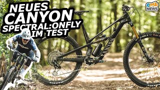 🔥CANYON SpectralONfly – Test amp Neuvorstellung des LightEMTB mit TQMotor [upl. by Nodnrb]