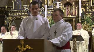 ŚWIĘTA LITURGIA PASCHALNA WIELKA SOBOTA MIKOŁÓW 2014 [upl. by Carhart]