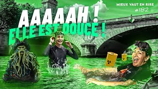 La baignade radioactive dHidalgo dans la Seine   Mieux vaut en rire 182 [upl. by Philps]