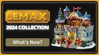 Explore the NEW Lemax 2024 Christmas Village Collection [upl. by Annaej]