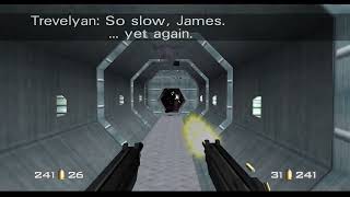 Goldeneye 007 N64  Agent  Caverns [upl. by Avan]