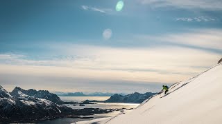 Skitouren in Norwegen auf den Lofoten [upl. by Lynnett]