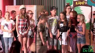 Strafkamp 8 afscheidsmusical 2018 groep 8 kindcentrum de Eik te Nieuwstadt [upl. by Aliuqet]