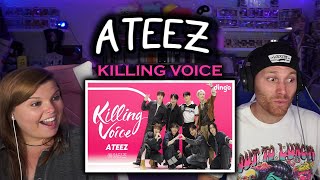 My Wifes First TIME Reaction to ATEEZ KILLING VOICE REACTION [upl. by Nairehs547]