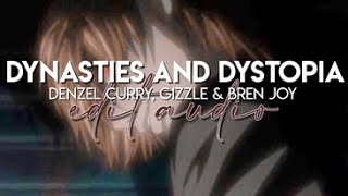 edit audio  dynasties and dystopia denzel curry gizzle and bren joy [upl. by Pax]