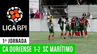 Liga BPI CA Ouriense 1  2 CS Marítimo [upl. by Oliana971]