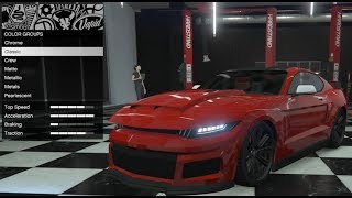 GTA 5  DLC Vehicle Customization Vapid Dominator GTX and Review [upl. by Ataner490]