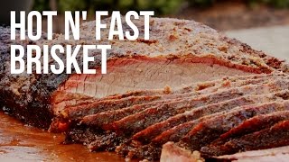 How To Grill Brisket Fast  Hot N Fast Brisket on a Grilla Pellet Grill  Grilla Grills [upl. by Christiansen448]