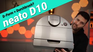 neato D10 im Test  Ist die DForm des Saugroboters der Durchbruch [upl. by Nagiem11]