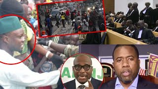 Direct 🛑le Cortege de Ousmane Sonko attaque parBougane libe  Barthelemy amp Bilal en battle [upl. by Alexander]