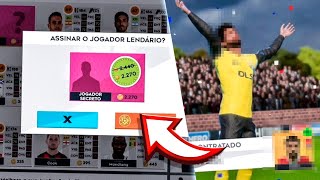 CONTRATANDO UM JOGADOR SECRETO LENDÁRIO  DLS 2021 [upl. by Etnud]