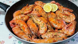 🎅 🦐 GAMBONES A LA SARTÉN 🍳 EN 5 MINUTOS 🖐  BEATRIZ COCINA [upl. by Arimahs]