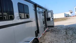 new bison lq horse trailer for sale [upl. by Amling]