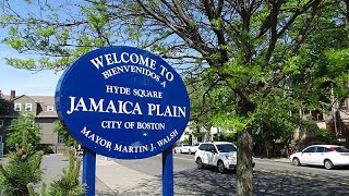 Jamaica Way amp Arborway Jamaica Plain to Fenway Park Boston [upl. by Cowan]