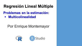 RLM Muticolinealidad [upl. by Illah394]