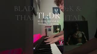 TLDR  Bladee Ecco2k amp Thaiboy Digital Piano Cover draingang [upl. by Aretahs]