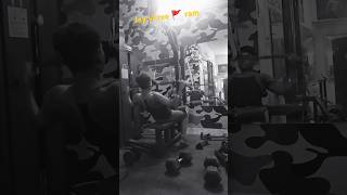 Gym workout 💪 jay 🚩 shree ram  gaurav fitness [upl. by Kliber]