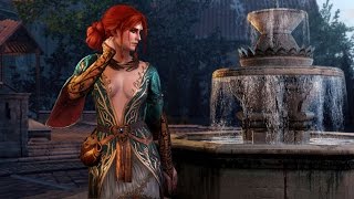 The Witcher 3 Triss Alternate Outfit DLC [upl. by Lyrrehs251]