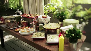 Summer Party Ideas Backyard BBQ  DIY Network [upl. by Harty]