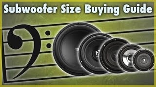 Car Subwoofer Size Buying Guide  What Size of Sub Should I Get [upl. by Burnham]