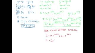 Diff Eq 121 Notes Separable Partial Differential Equations [upl. by Heymann]