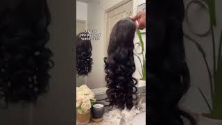 Real Wear amp Go Glueless Wighairstylehairstyletutorialwigsbodywavewigweargowig [upl. by Downe]