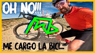 🤦‍♂️ Me cargo la BICI de GRAVEL ⛰️ Review Restrap Hike a Bike Harness [upl. by Trow]