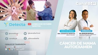 Detecta con Renson Hidalgo Cáncer de mama  autoexamen [upl. by Acinorrev]