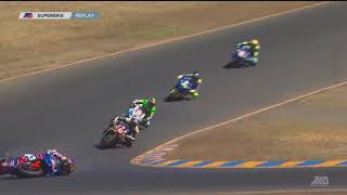 FULL RACE  Motul Superbike Race 2 from Sonoma Raceway [upl. by Ailene]