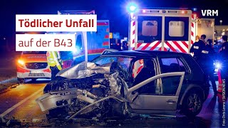 Tödlicher Unfall zwischen Kelsterbach und Raunheim [upl. by Tsiuqram253]