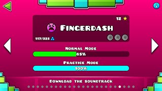 Fingerdash 45 NEW BEST  Geometry Dash VERSION 22 [upl. by Else814]