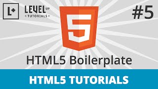 HTML5 Tutorials 5  HTML5 Boilerplate [upl. by Krenn511]