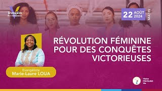 240822 TDV  J4  RÉVOLUTION FÉMININE POUR DES CONQUÊTES VICTORIEUSES [upl. by Hannan]