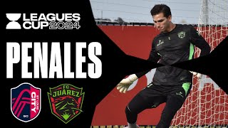 Penales ST LOUIS CITY VS FC JUÁREZ  El SHOW🎩 de JURADO bajo los 3 postes [upl. by Eiryk906]