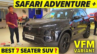 Rs 25 Lakh की Best 7 Seater SUV  Tata Safari Adventure SUV with ADAS Features🔥 [upl. by Drugi]