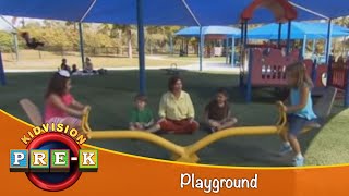 Playground  Virtual Field Trip  KidVision PreK [upl. by Alimak913]