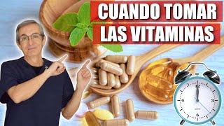 MEJOR MOMENTO del DÍA para TOMAR las VITAMINAS [upl. by Savage]