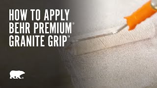 BEHR® Paint  How to Transform Concrete Floors [upl. by Neyuq]