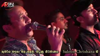 දුරස්වන්නට සමුගෙන යන්න තරුණ සිතට Indrajith dolamulla AROma Live band [upl. by Frick]