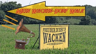 Mein Wacken Dorf Walk 2024 [upl. by Antonin353]