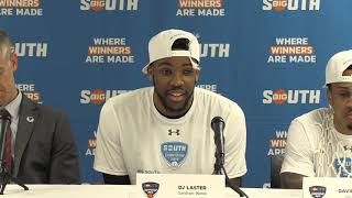 GardnerWebb Mens Basketball Postgame Press Conference 31019 [upl. by Ariuqahs]