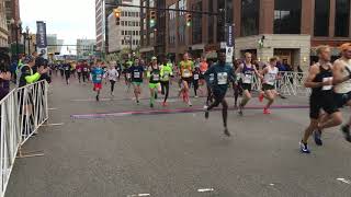 2019 start of Amway River Bank Run 5K [upl. by Eiznekcm]