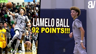 LaMelo Ball 92 Point Game FULL HIGHLIGHTS 41 Points In 4th Could NOT MISS ANYTHING [upl. by Vic]