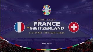 PS4 EA FC 24 Euro 2024 Mode France Vs Switzerland [upl. by Eiramasil557]