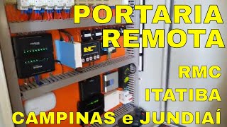 ✅ Instalação Portaria Remota em Itatiba SP 📌 RMC  Campinas Jundiaí [upl. by Notnil]