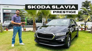 2024 Skoda Slavia Prestige Variant Walkaround  Car Quest [upl. by Tremaine]