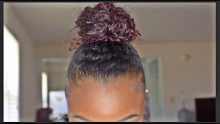 Tutorial  quotBald Head Bunquot aka High Bun w Shaved Sides [upl. by Kienan268]