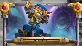 New Legendary Hero  MC Blingtron [upl. by Nomrac]